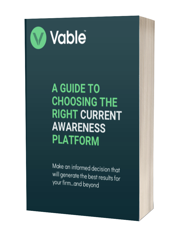 a guide to choosing the right current awareness platform cover
