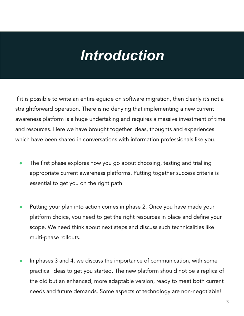 Migration made easy