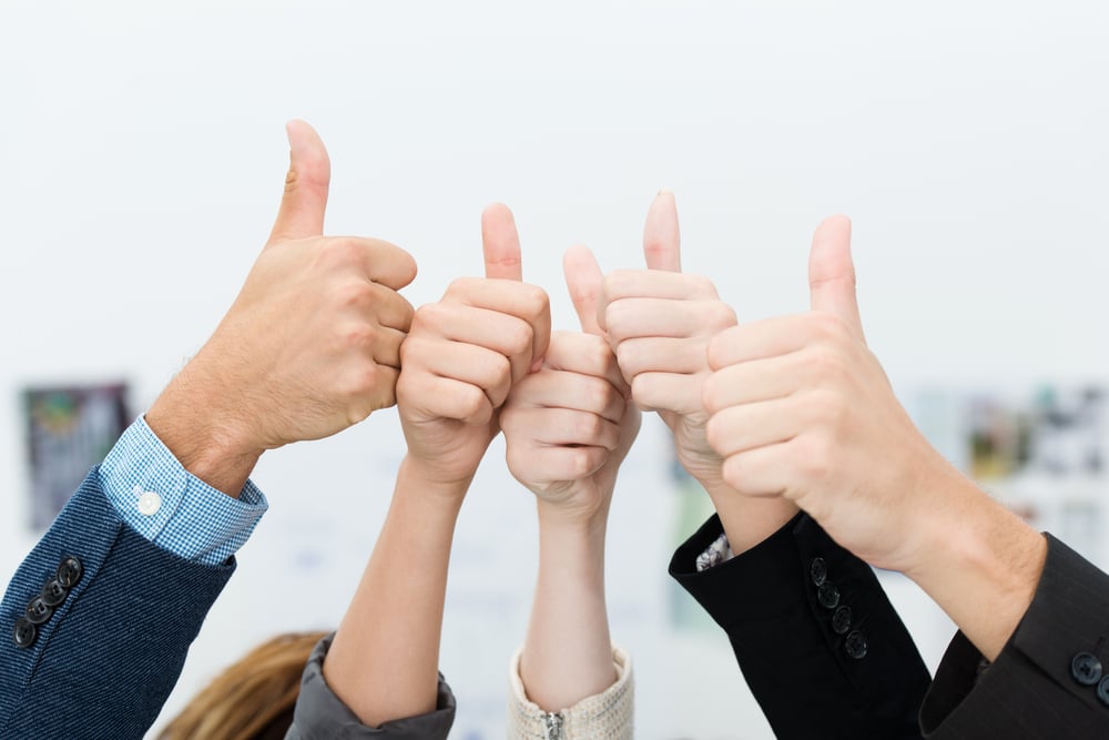 Thumbs up