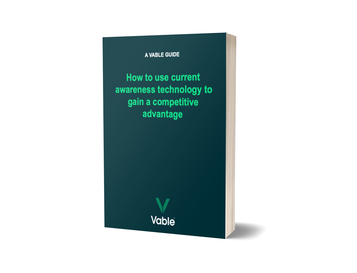 How to use current awareness technology to gain a competitive advantage - book cover