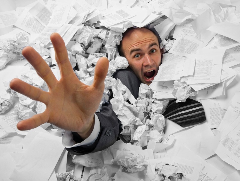 drowning in content drowning in content